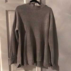 Big grey comfy oversized sweater